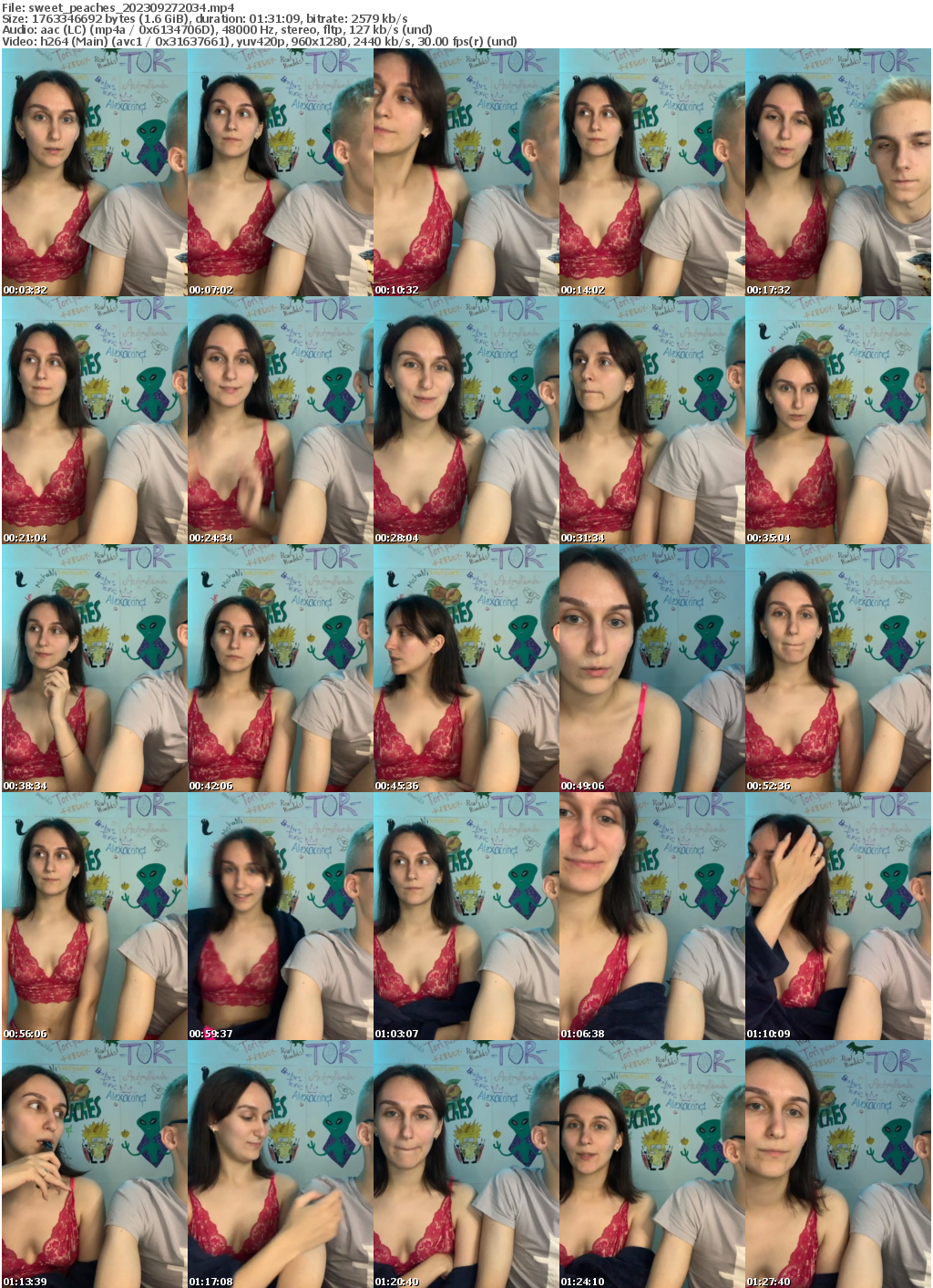 Preview thumb from sweet_peaches on 2023-09-27 @ bongacams