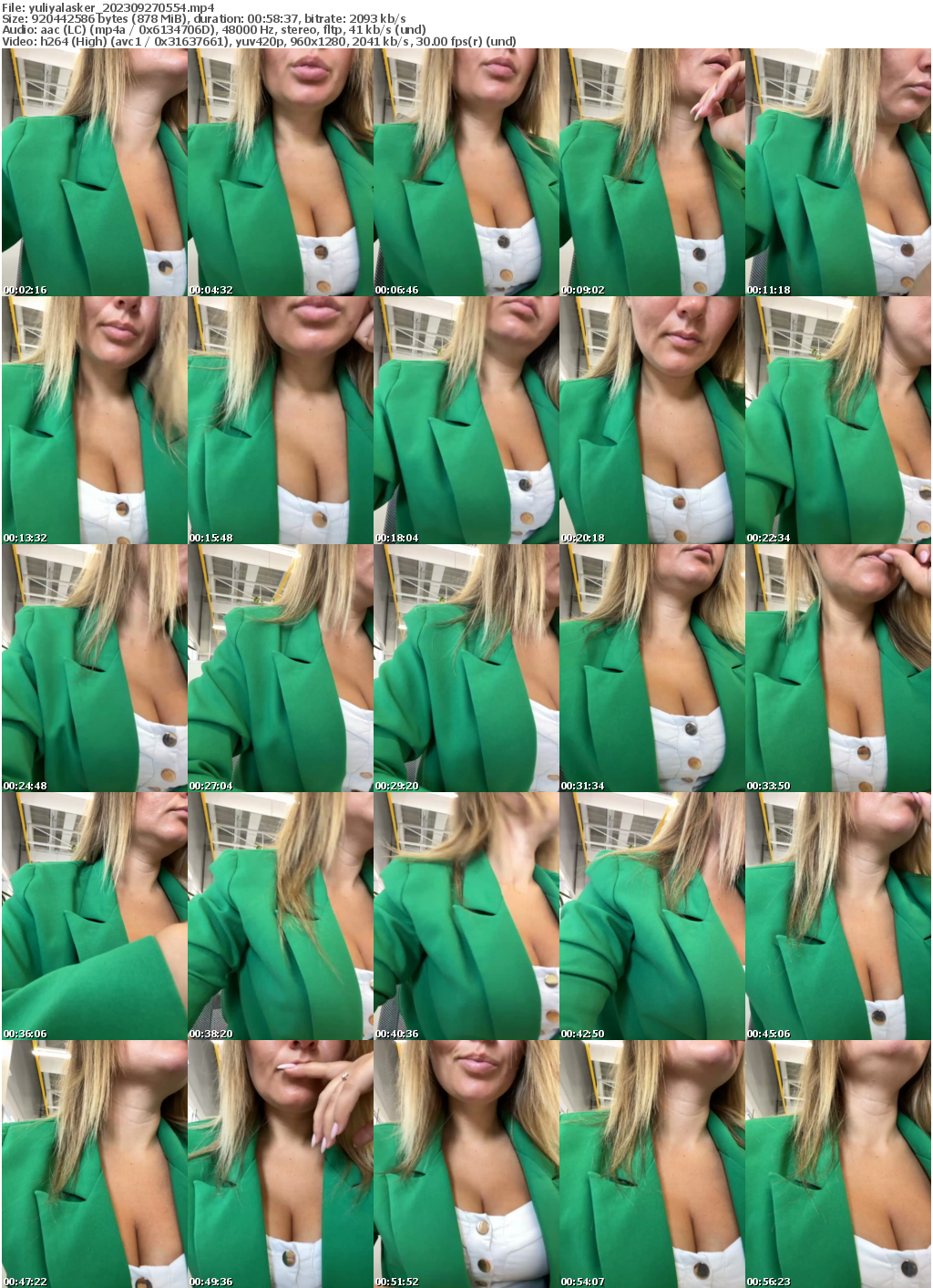 Preview thumb from yuliyalasker on 2023-09-27 @ bongacams