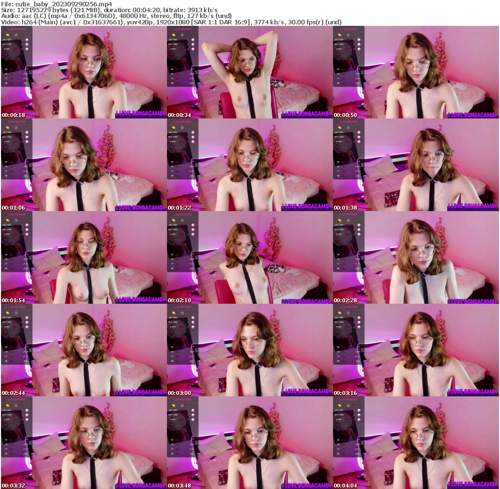 Preview thumb from cutie_baby on 2023-09-29 @ bongacams