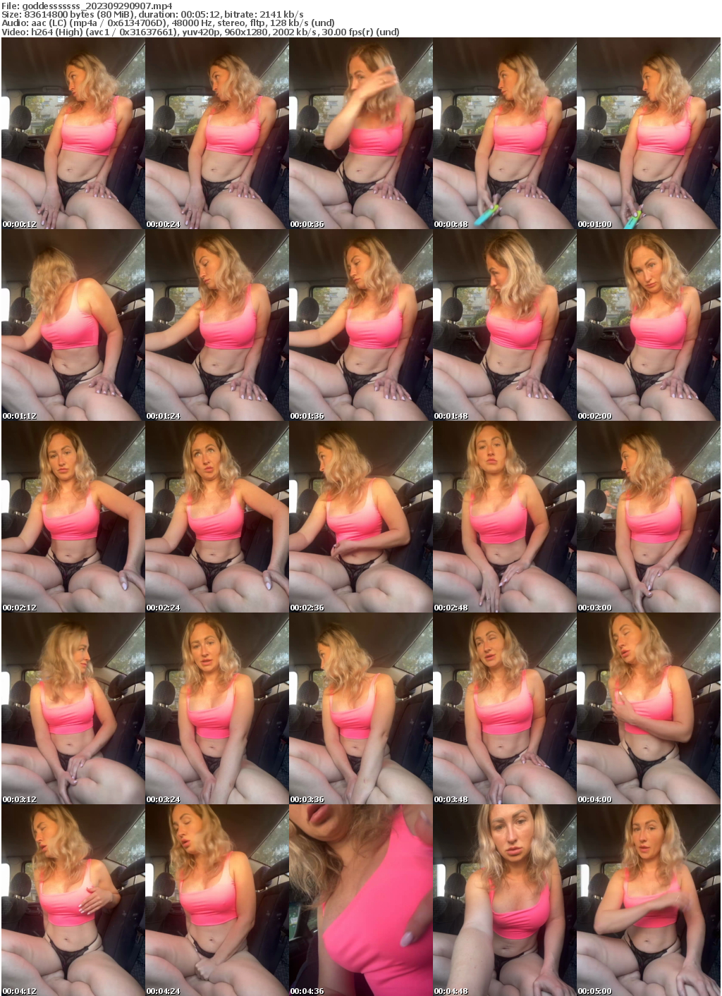 Preview thumb from goddesssssss on 2023-09-29 @ bongacams