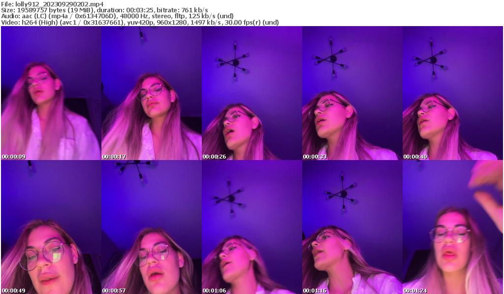 Preview thumb from lolly912 on 2023-09-29 @ bongacams