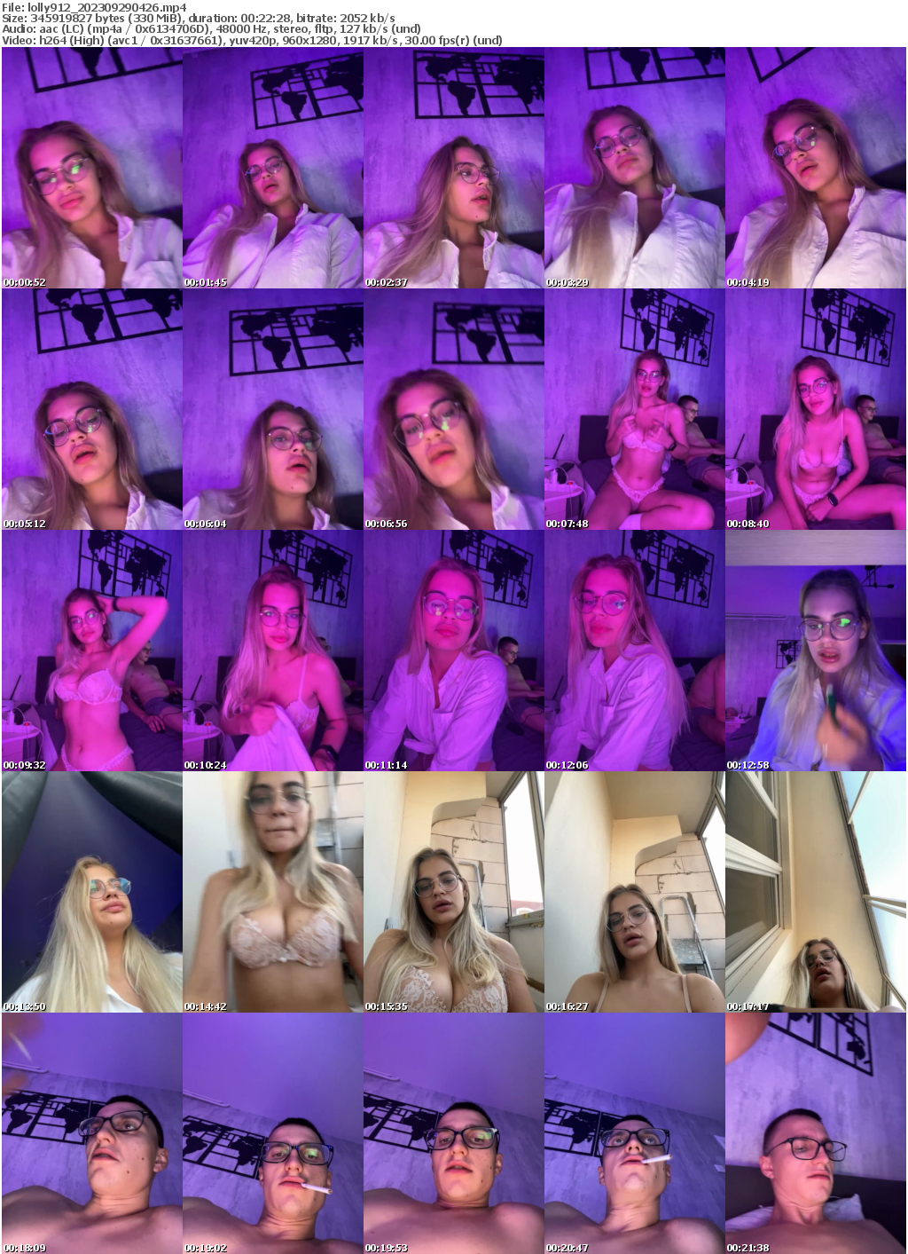 Preview thumb from lolly912 on 2023-09-29 @ bongacams