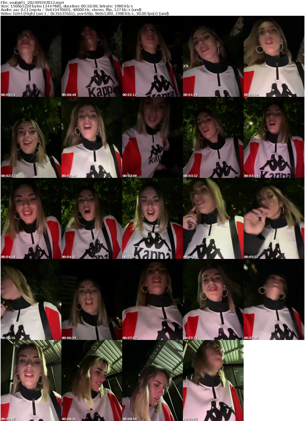 Preview thumb from soulgirl1 on 2023-09-29 @ bongacams