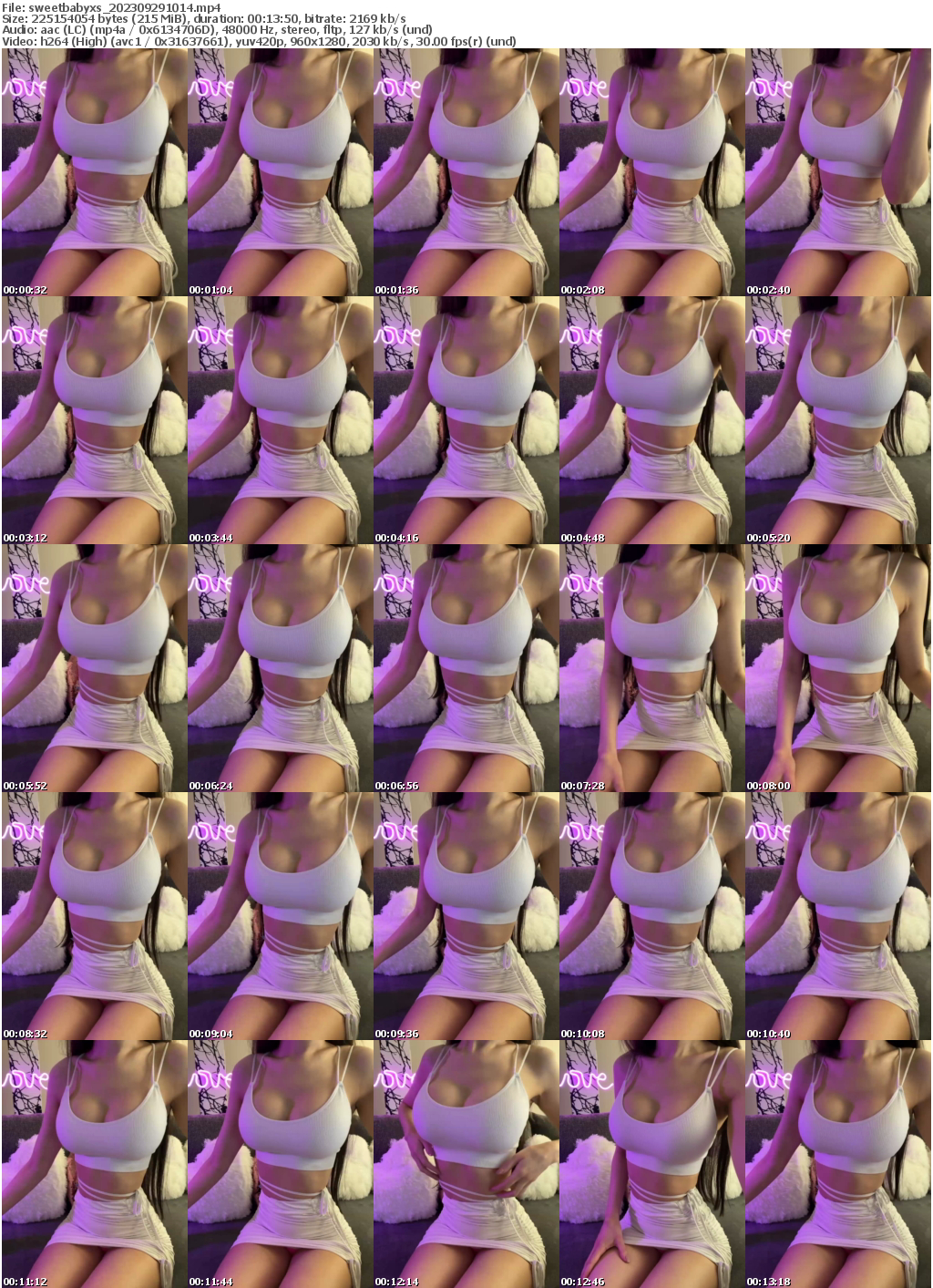 Preview thumb from sweetbabyxs on 2023-09-29 @ bongacams