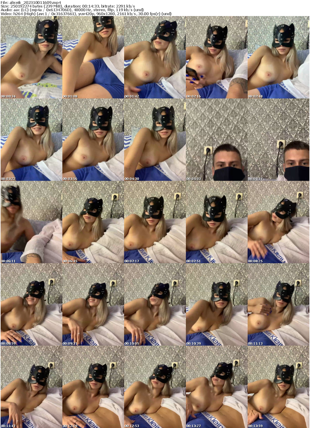 Preview thumb from alisvik on 2023-10-01 @ bongacams