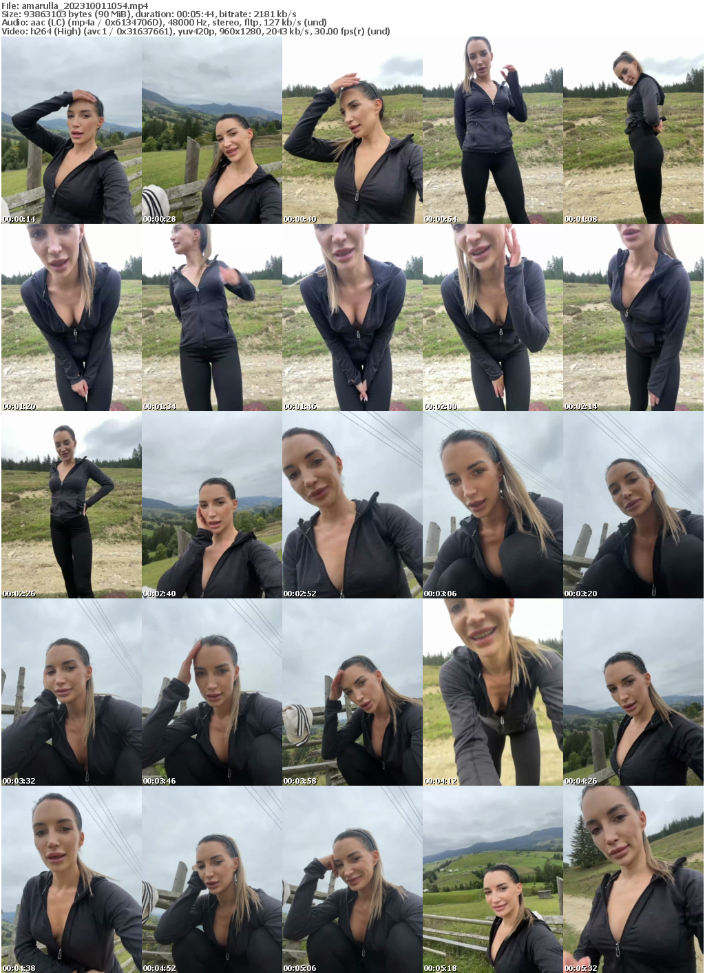 Preview thumb from amarulla on 2023-10-01 @ bongacams