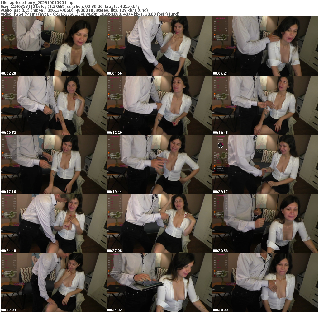 Preview thumb from apricotcherry on 2023-10-01 @ bongacams