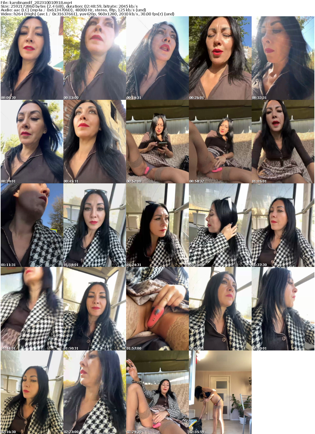 Preview thumb from karolinamilf on 2023-10-01 @ bongacams