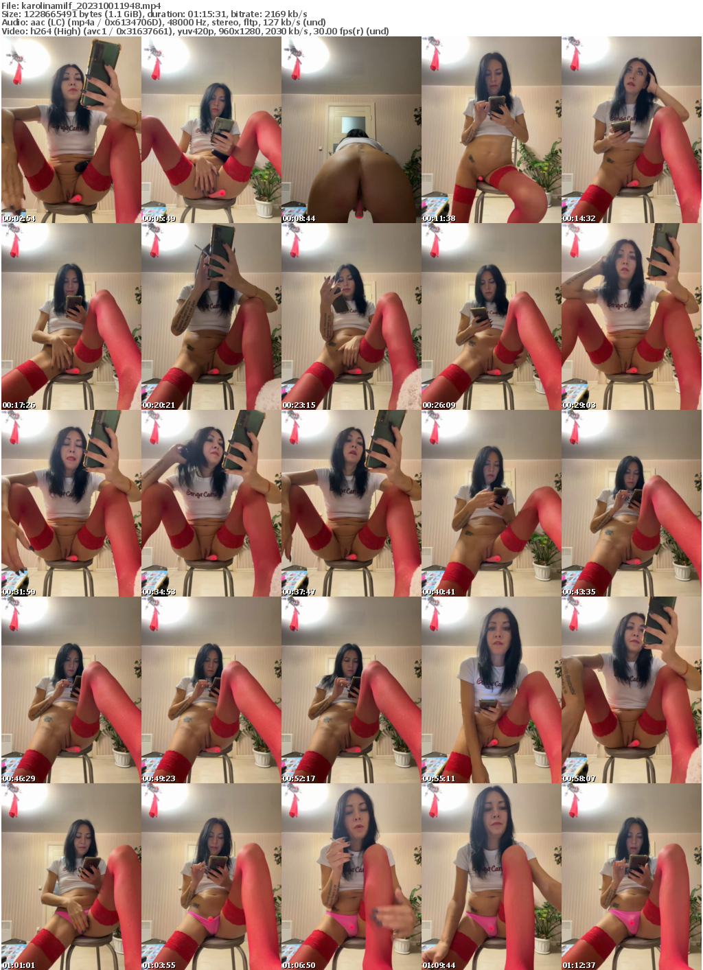 Preview thumb from karolinamilf on 2023-10-01 @ bongacams