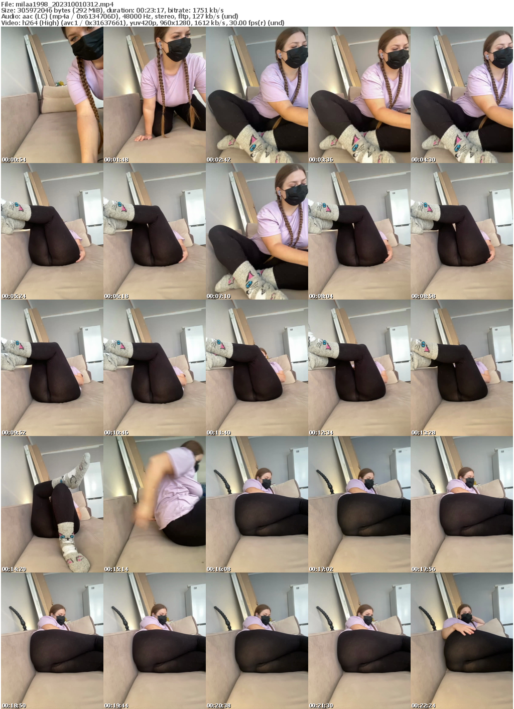 Preview thumb from milaa1998 on 2023-10-01 @ bongacams