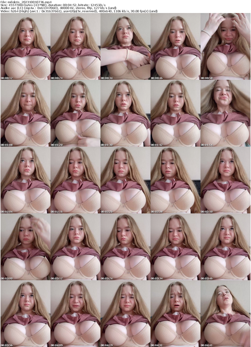 Preview thumb from milokris on 2023-10-01 @ bongacams