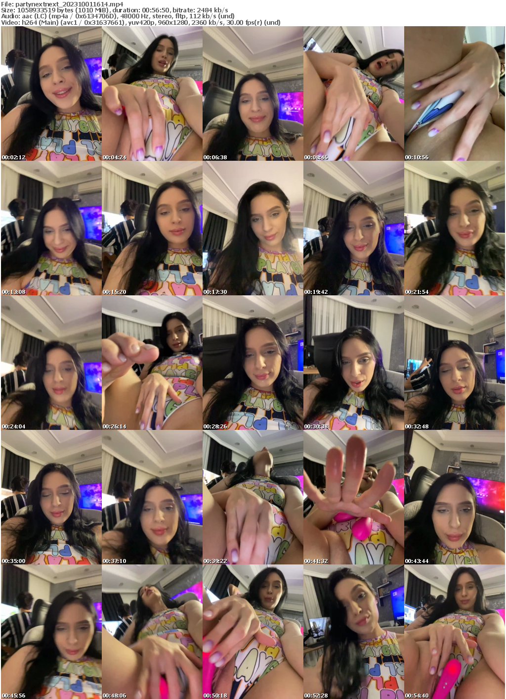 Preview thumb from partynextnext on 2023-10-01 @ bongacams