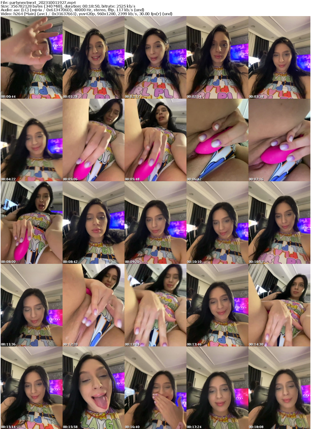 Preview thumb from partynextnext on 2023-10-01 @ bongacams