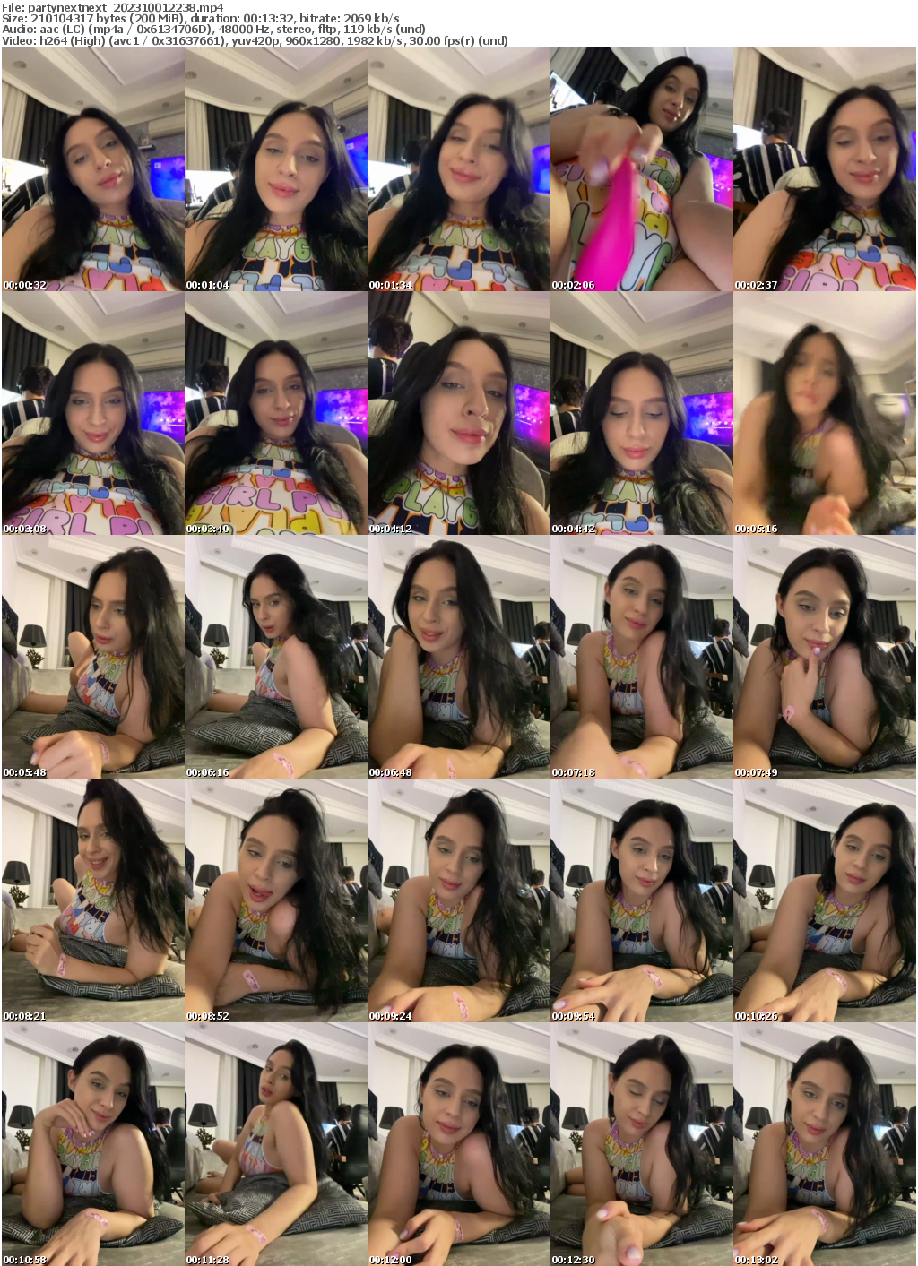 Preview thumb from partynextnext on 2023-10-01 @ bongacams