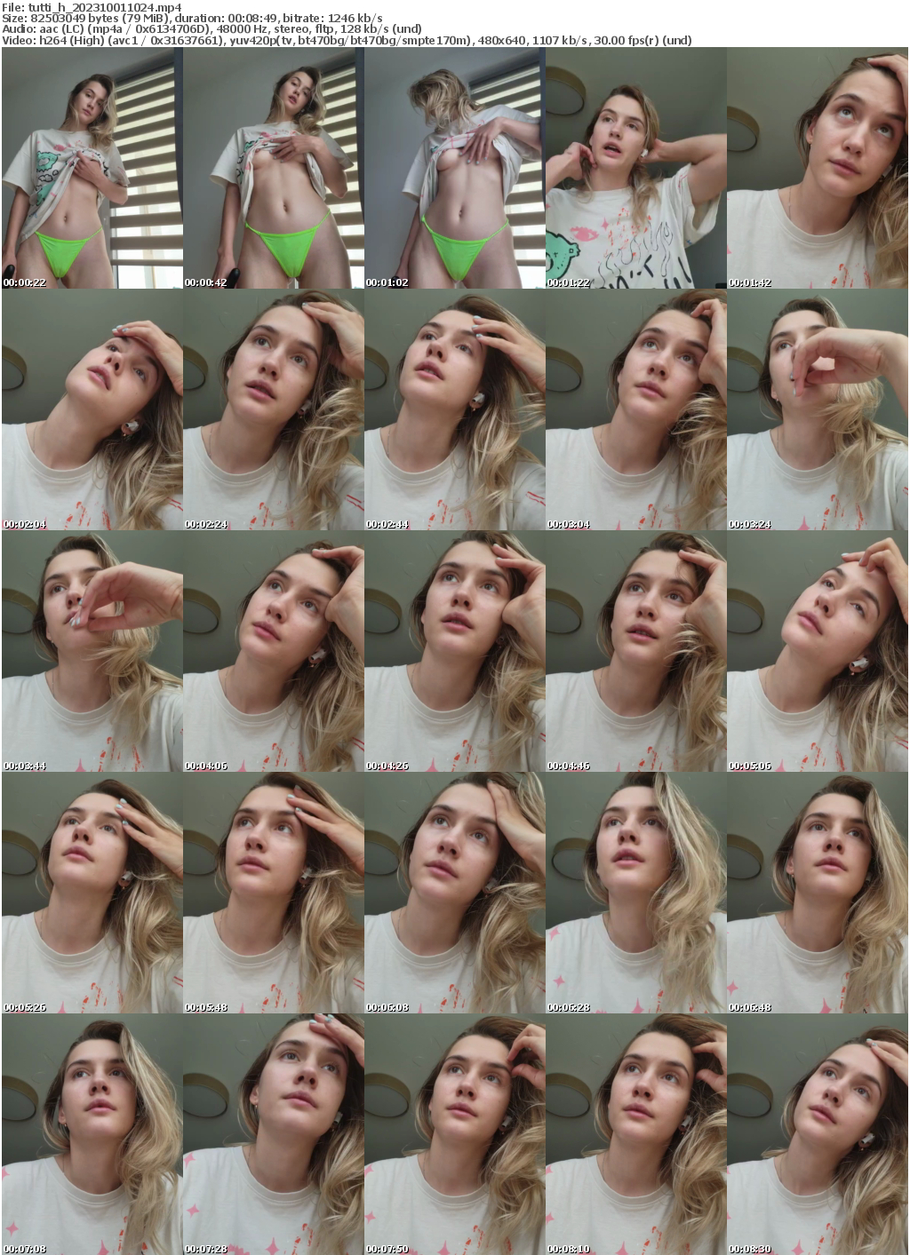 Preview thumb from tutti_h on 2023-10-01 @ bongacams