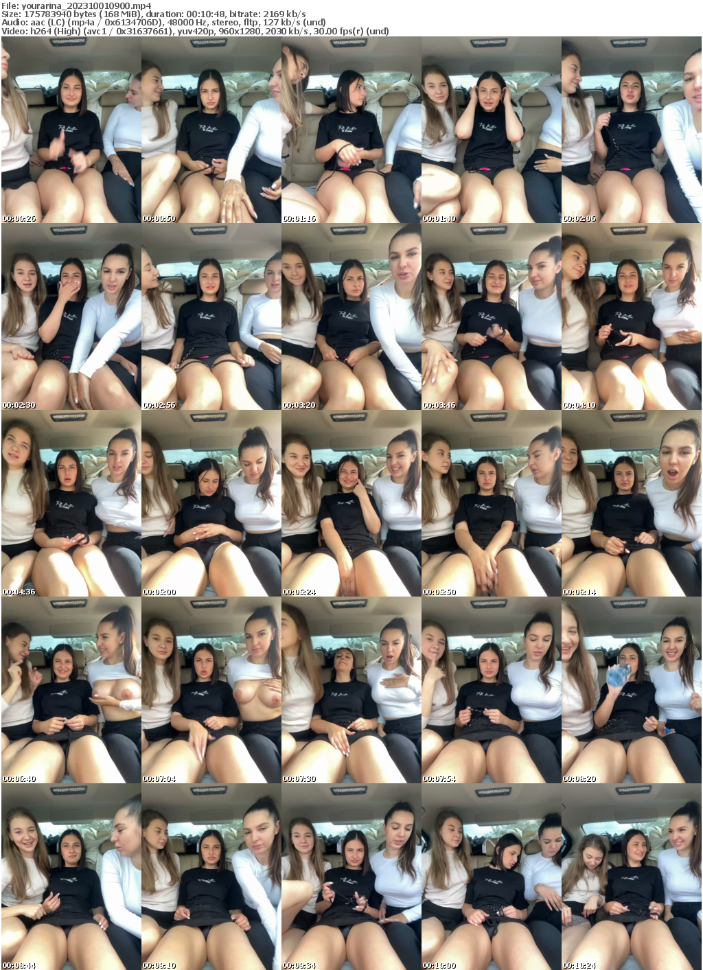 Preview thumb from yourarina on 2023-10-01 @ bongacams