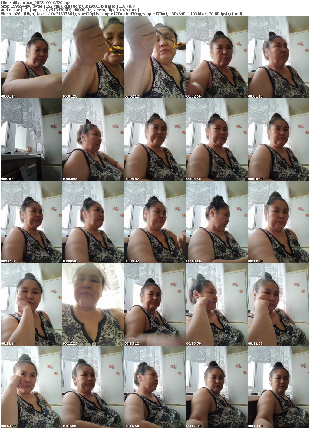 Preview thumb from zulfiyabruce on 2023-10-01 @ bongacams