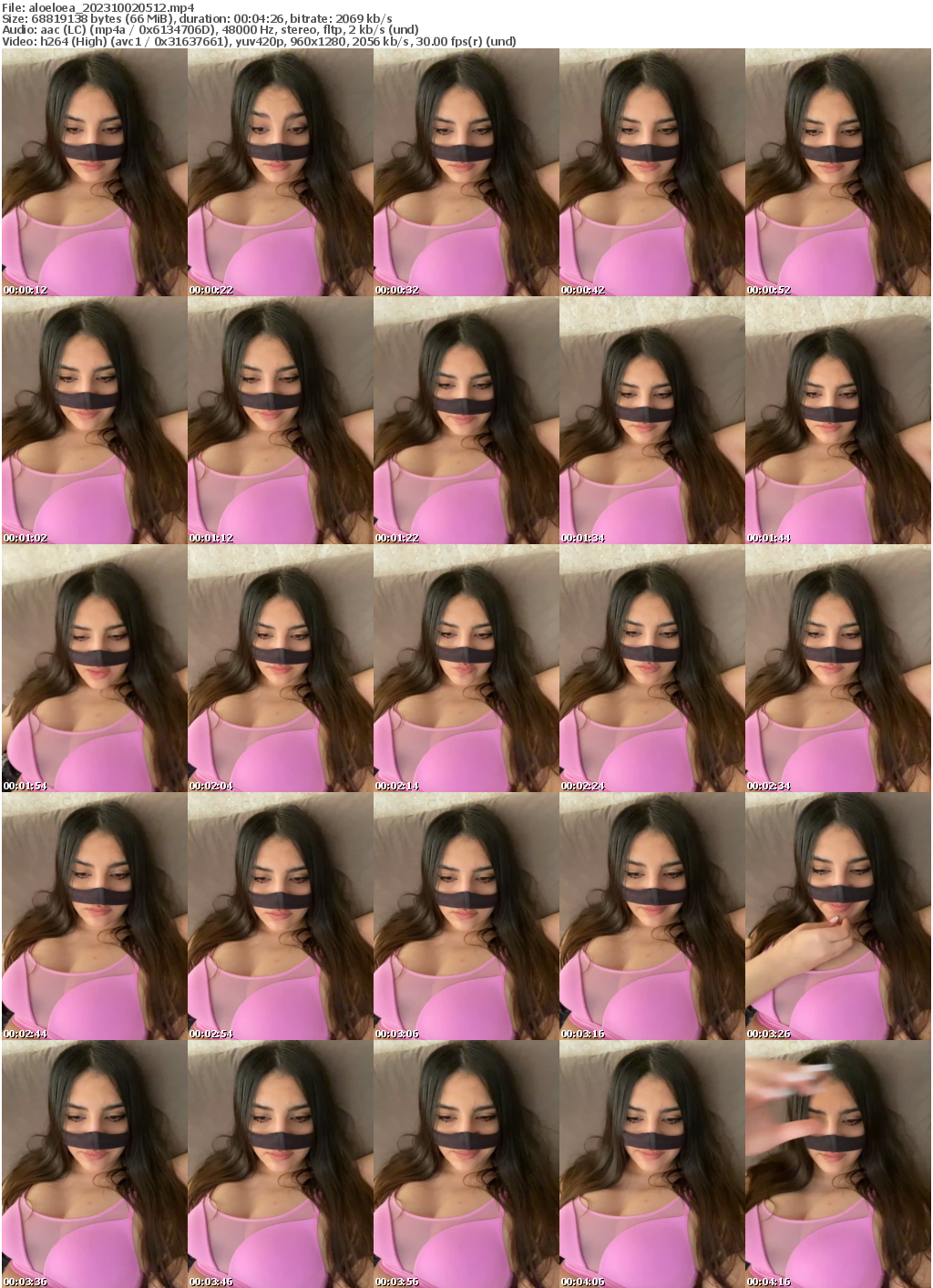 Preview thumb from aloeloea on 2023-10-02 @ bongacams