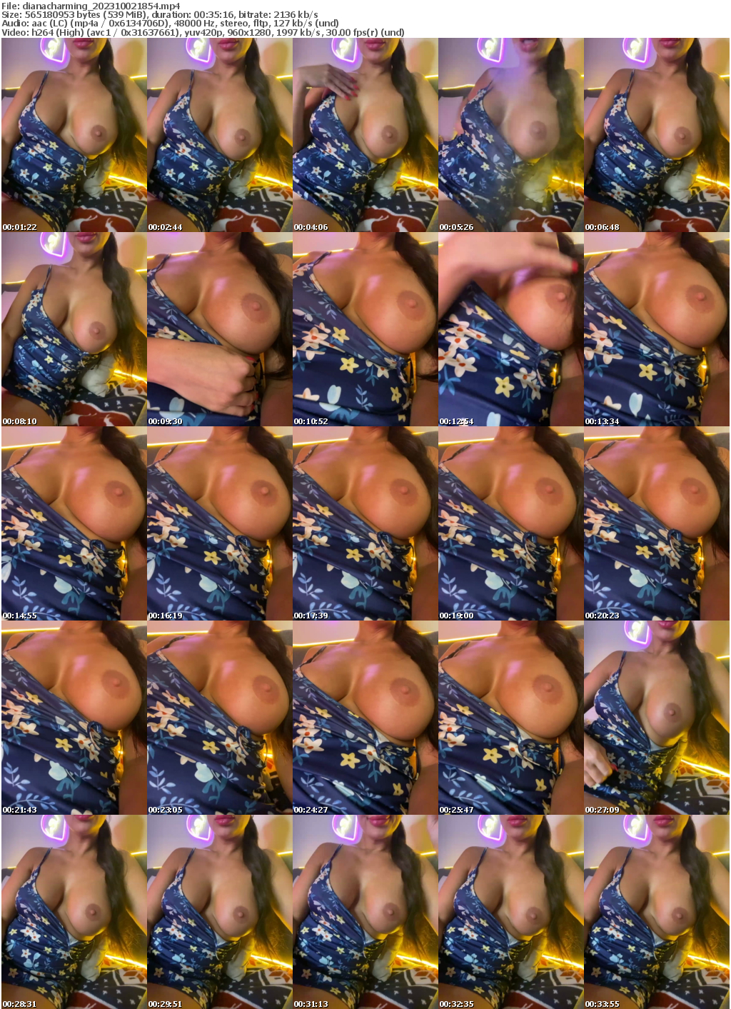 Preview thumb from dianacharming on 2023-10-02 @ bongacams