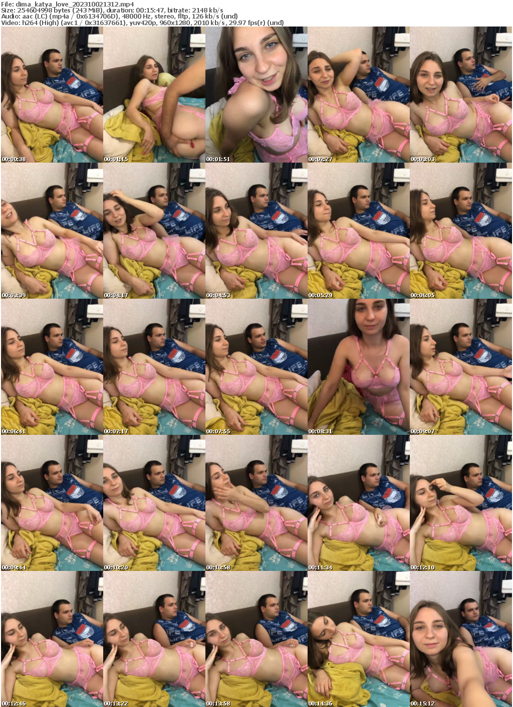 Preview thumb from dima_katya_love on 2023-10-02 @ bongacams