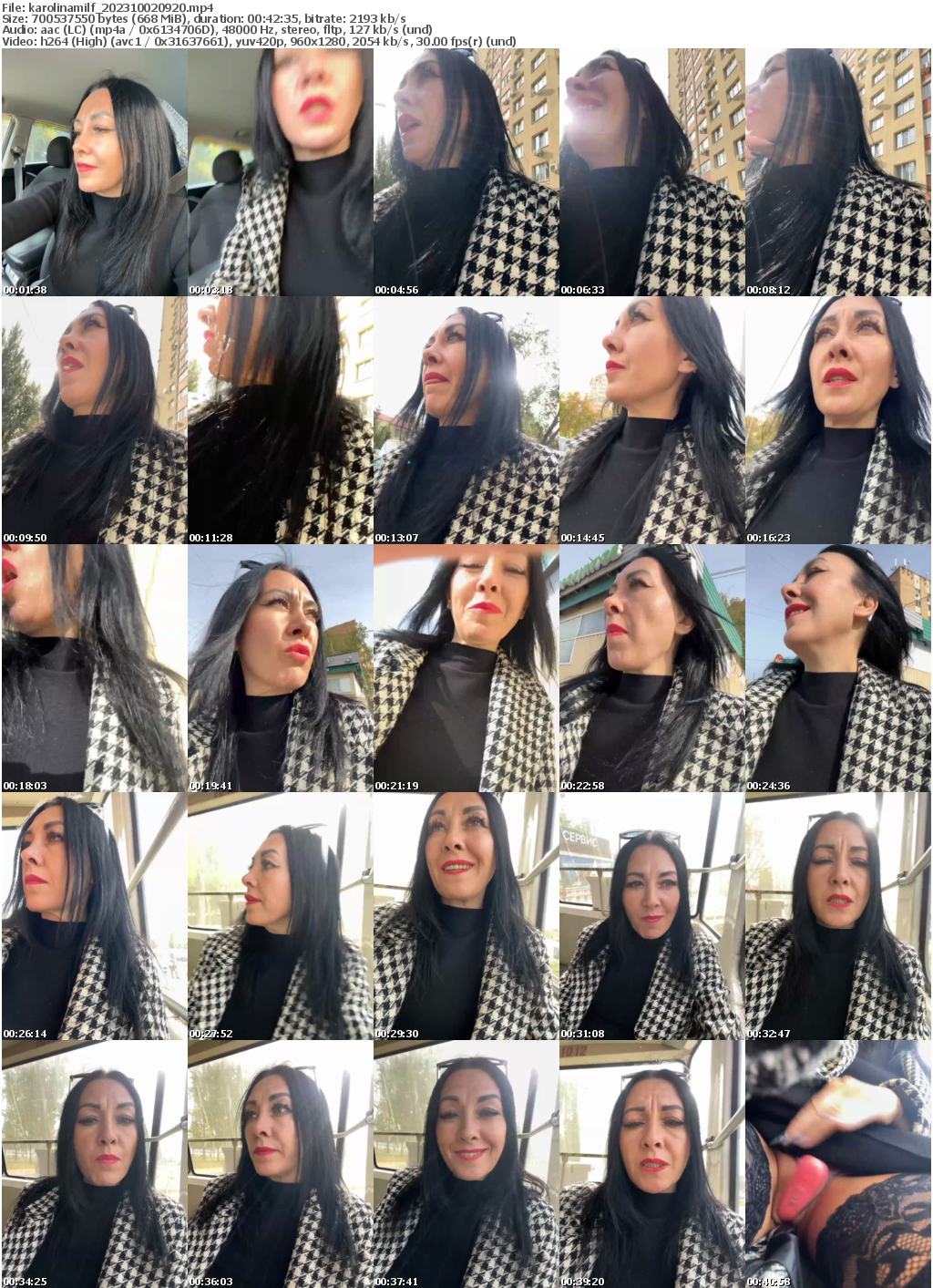 Preview thumb from karolinamilf on 2023-10-02 @ bongacams