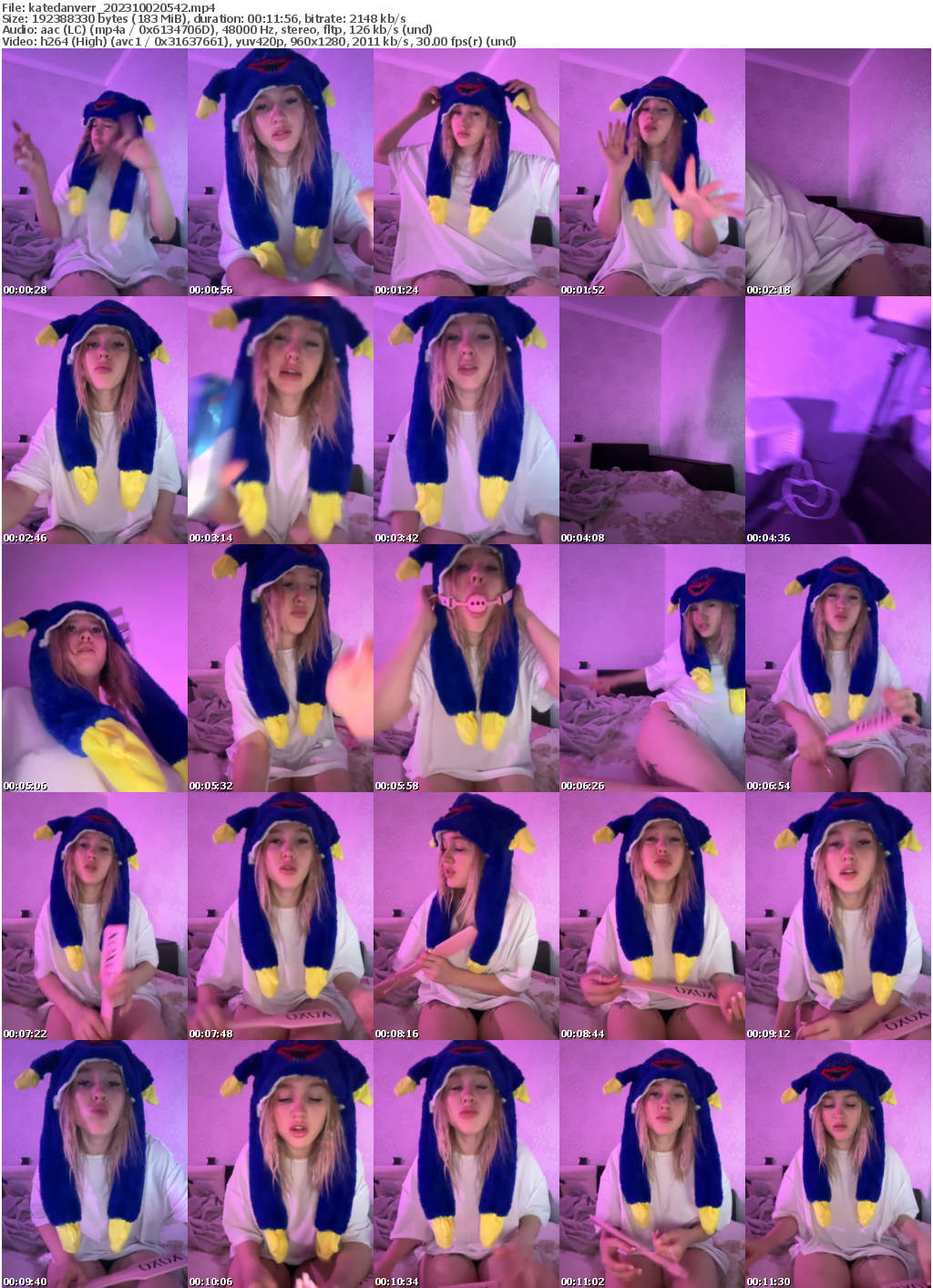 Preview thumb from katedanverr on 2023-10-02 @ bongacams