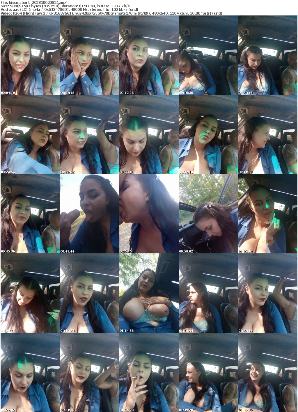 Preview thumb from kissmabont on 2023-10-02 @ bongacams