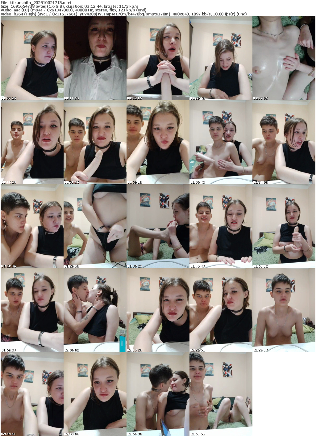 Preview thumb from kitsunebith on 2023-10-02 @ bongacams