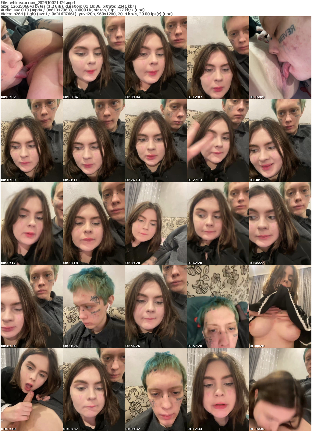 Preview thumb from whimscannon on 2023-10-02 @ bongacams