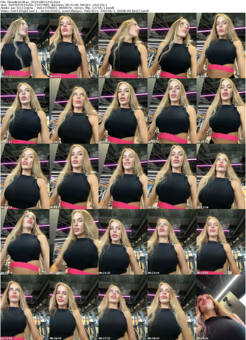 Preview thumb from blondinochkaa on 2023-10-03 @ bongacams