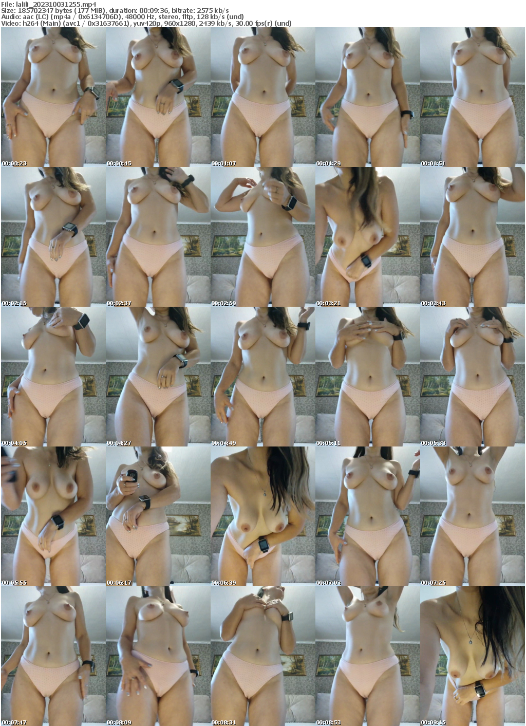 Preview thumb from lalili on 2023-10-03 @ bongacams