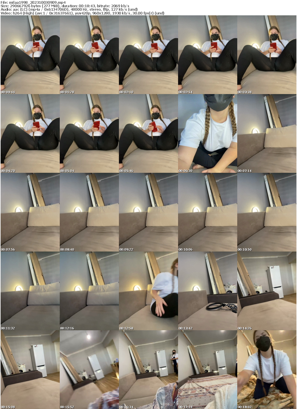 Preview thumb from milaa1998 on 2023-10-03 @ bongacams