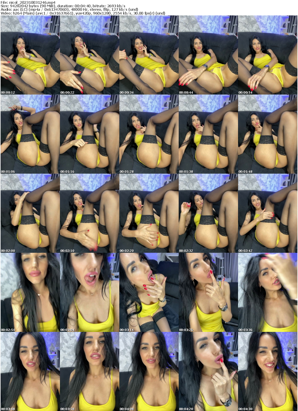 Preview thumb from nicol on 2023-10-03 @ bongacams