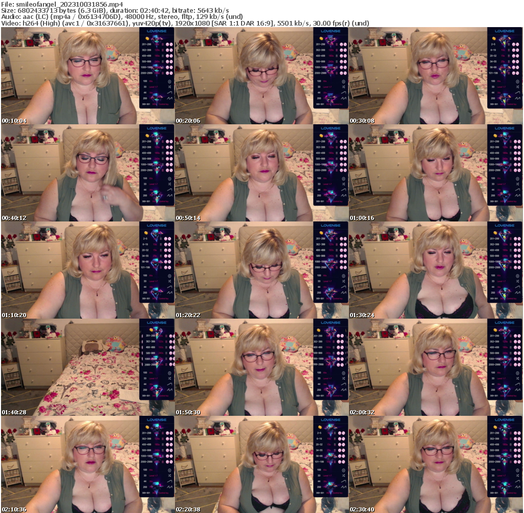 Preview thumb from smileofangel on 2023-10-03 @ bongacams