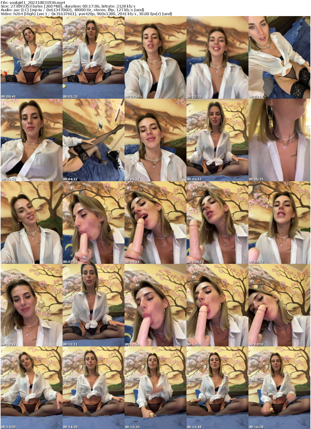 Preview thumb from soulgirl1 on 2023-10-03 @ bongacams