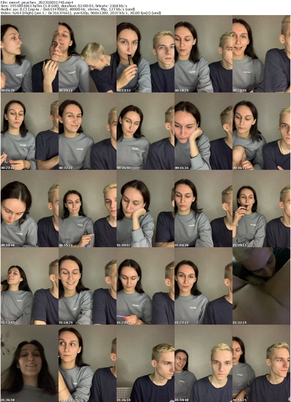 Preview thumb from sweet_peaches on 2023-10-03 @ bongacams