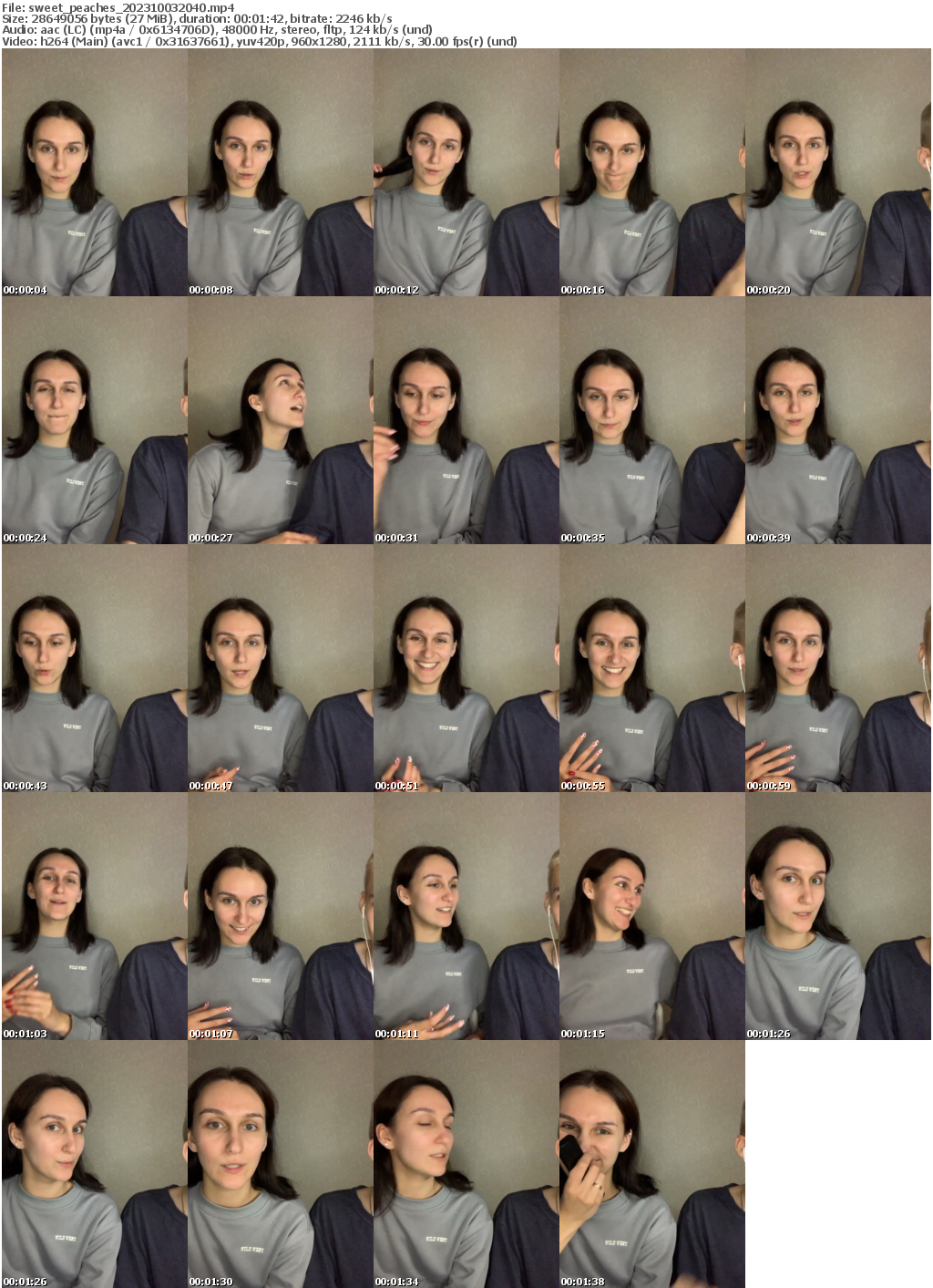 Preview thumb from sweet_peaches on 2023-10-03 @ bongacams