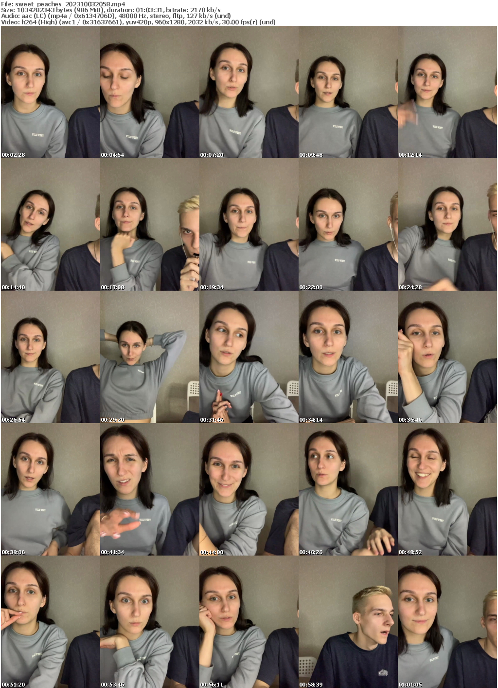 Preview thumb from sweet_peaches on 2023-10-03 @ bongacams