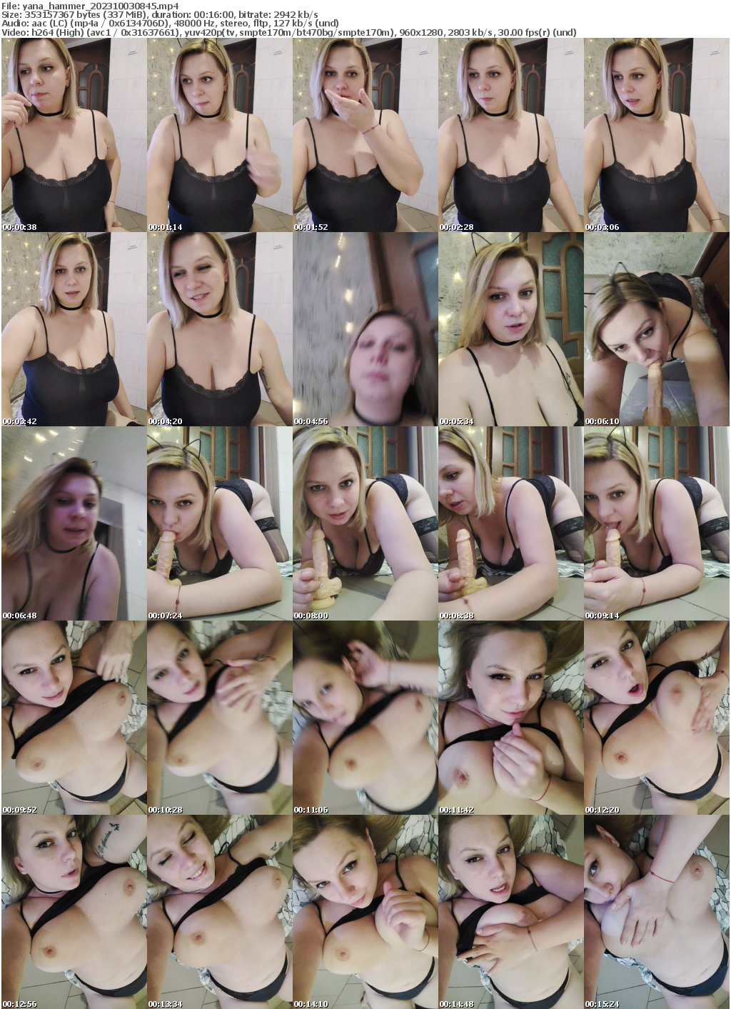 Preview thumb from yana_hammer on 2023-10-03 @ bongacams