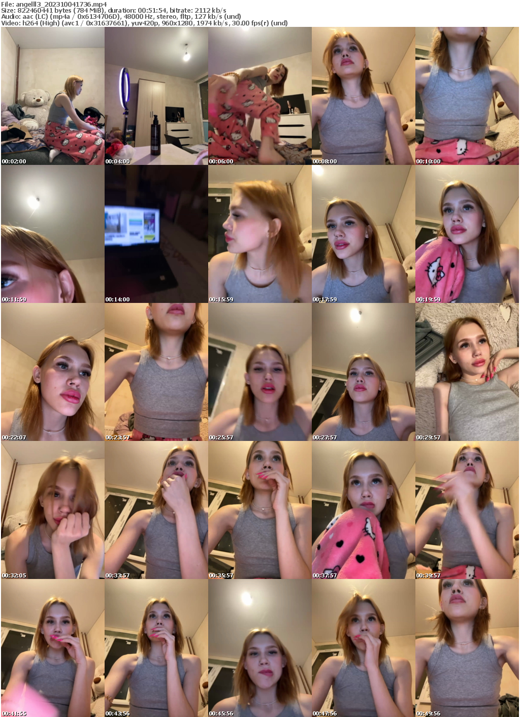 Preview thumb from angelll3 on 2023-10-04 @ bongacams