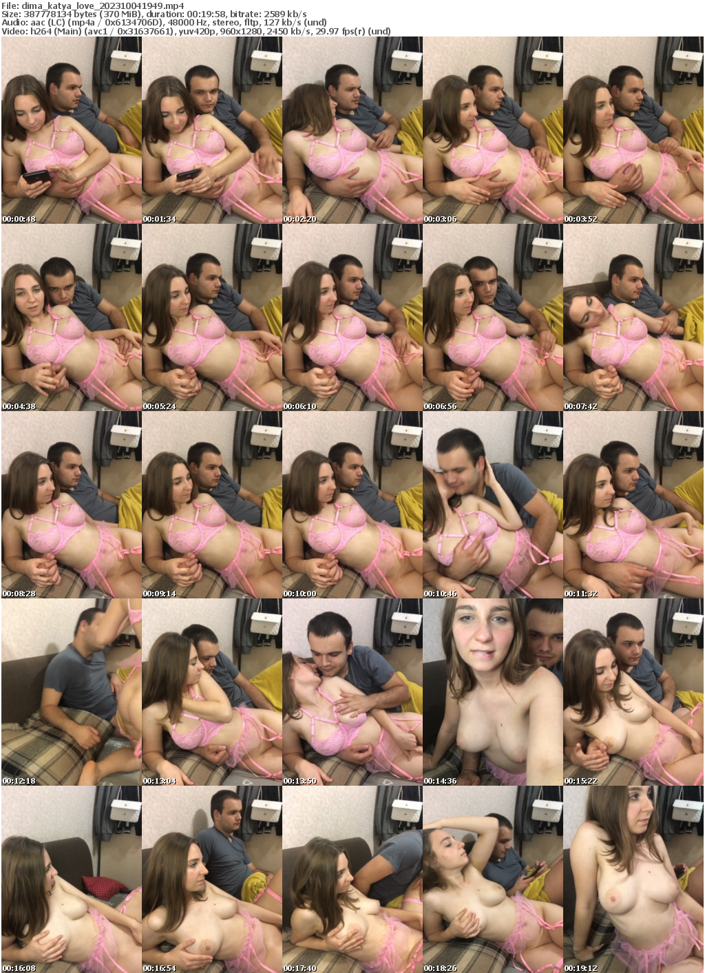 Preview thumb from dima_katya_love on 2023-10-04 @ bongacams