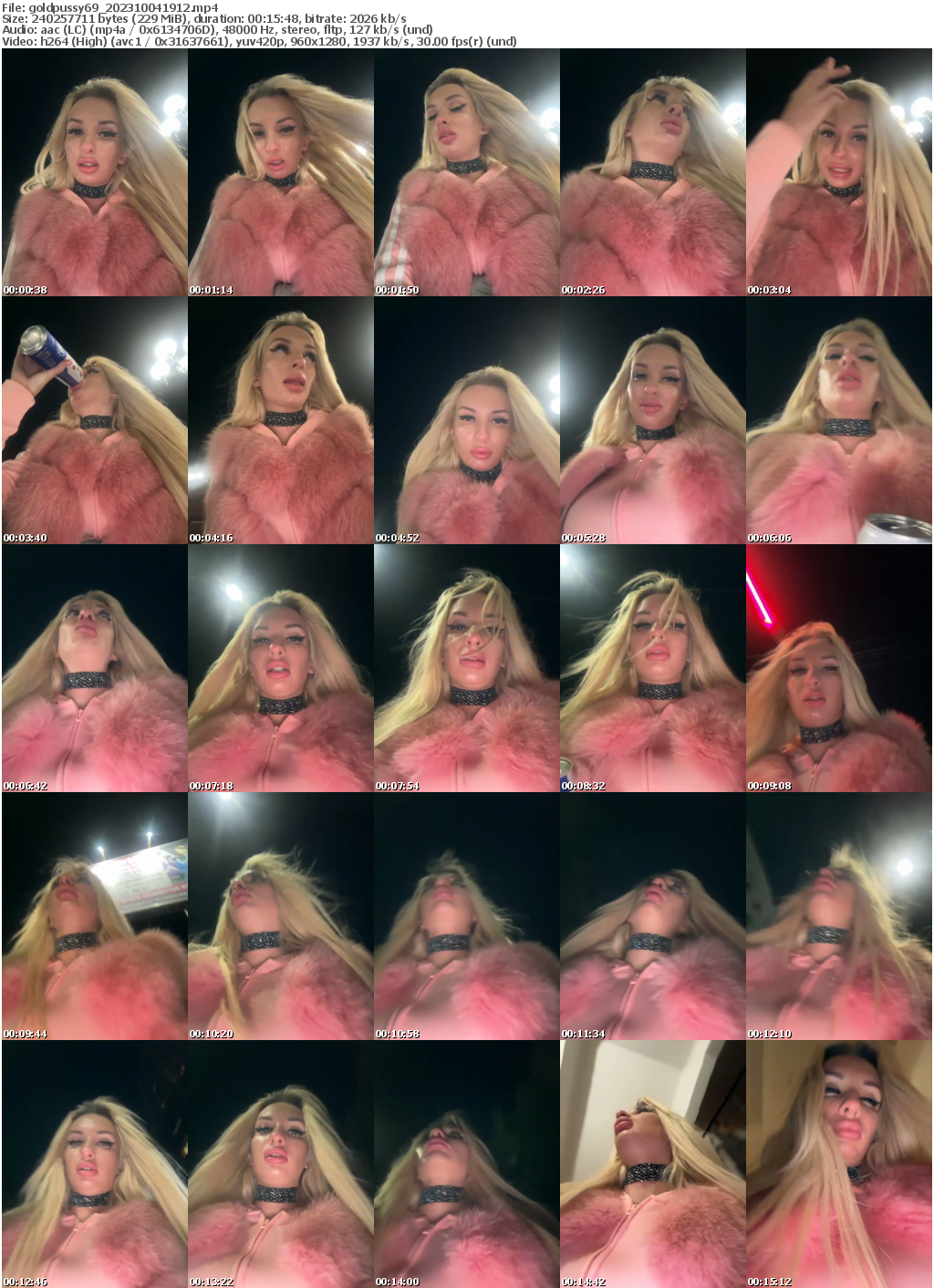 Preview thumb from goldpussy69 on 2023-10-04 @ bongacams