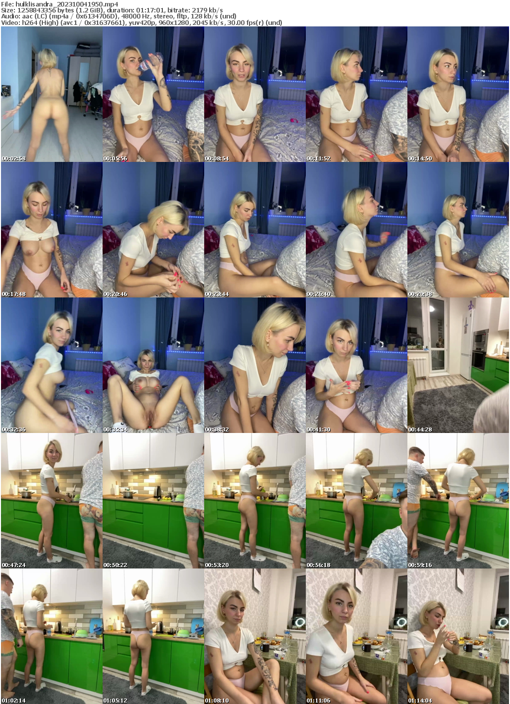 Preview thumb from hulklisandra on 2023-10-04 @ bongacams