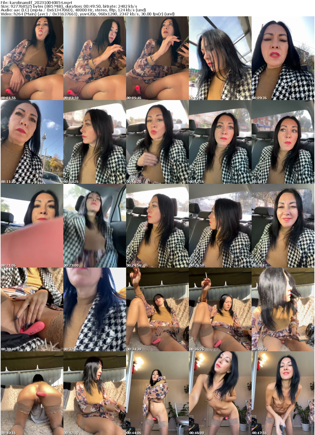 Preview thumb from karolinamilf on 2023-10-04 @ bongacams