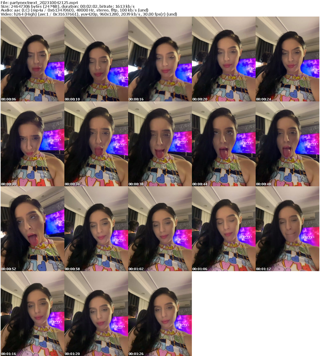 Preview thumb from partynextnext on 2023-10-04 @ bongacams