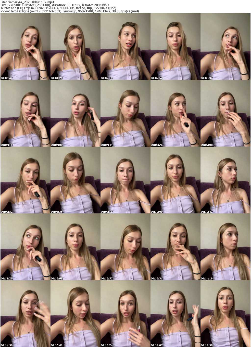 Preview thumb from riamaryia on 2023-10-04 @ bongacams