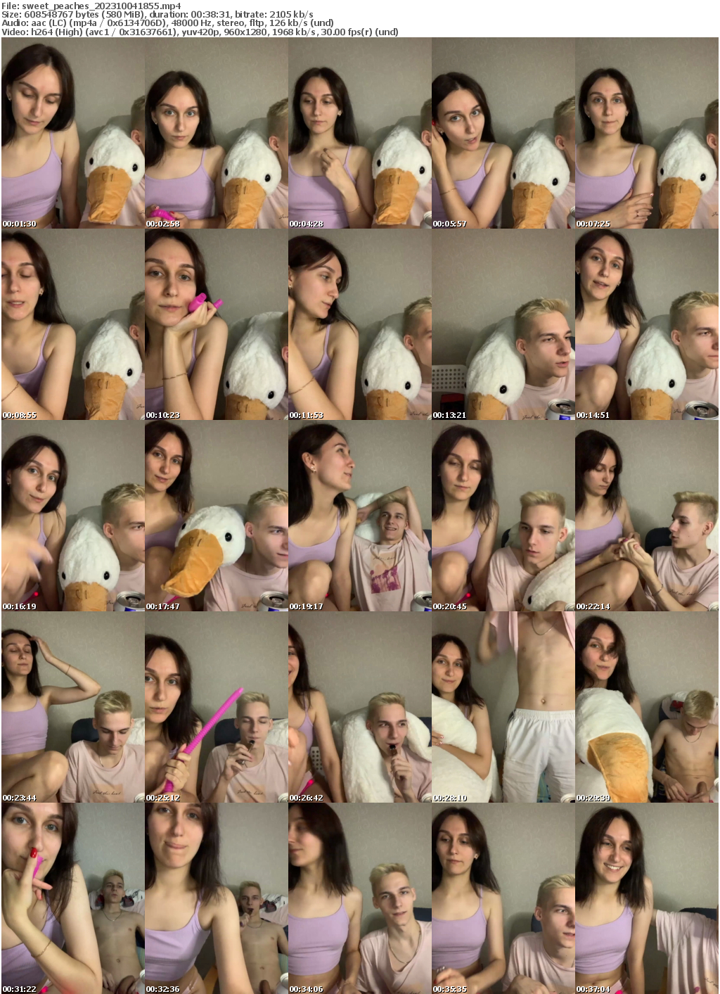 Preview thumb from sweet_peaches on 2023-10-04 @ bongacams