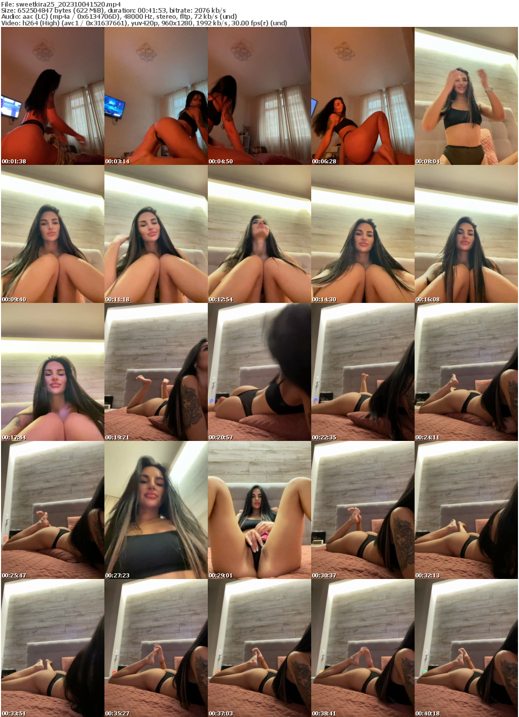 Preview thumb from sweetkira25 on 2023-10-04 @ bongacams