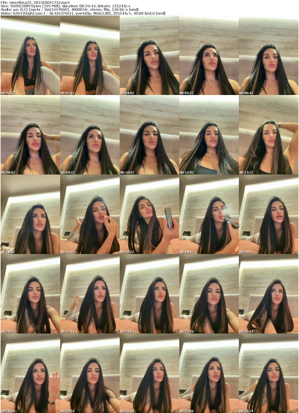 Preview thumb from sweetkira25 on 2023-10-04 @ bongacams