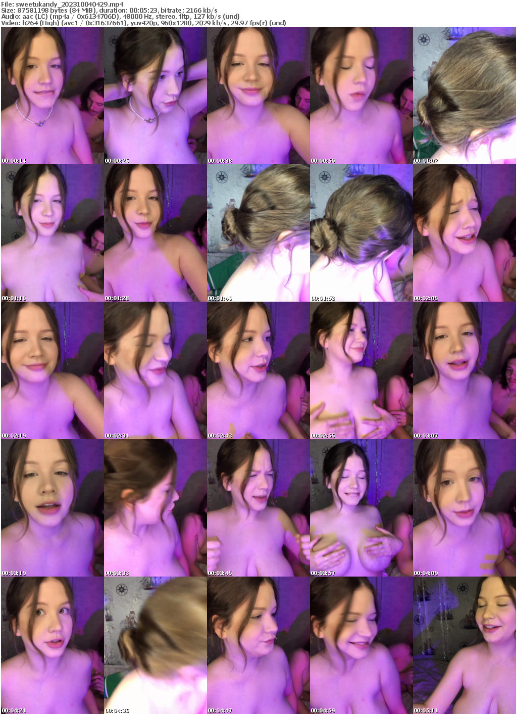 Preview thumb from sweetukandy on 2023-10-04 @ bongacams